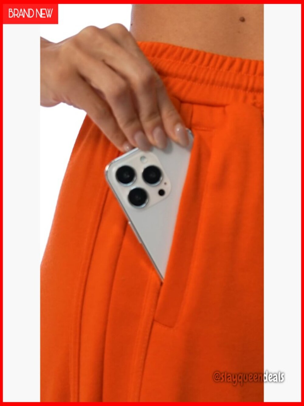 Baggy Wide Leg Sweatpants High Waisted Palazzo Pants Loose Drawstring Lounge - Picture 7 of 7